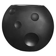 Pot Scudo - 90 x 50 x H.75 cm - Black